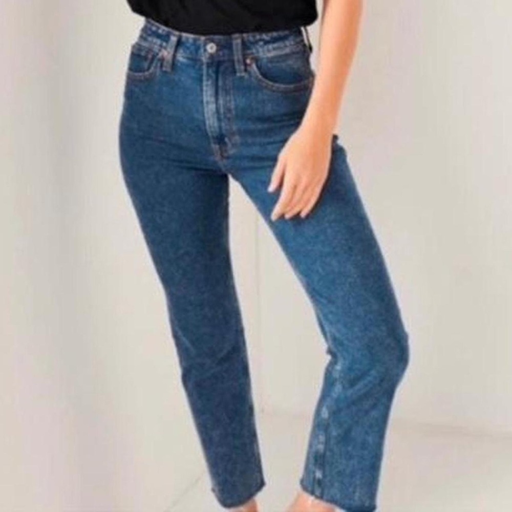 Abercrombie & Fitch‎ Zoe Natural Rise Ankle Straight  Jeans 29/8